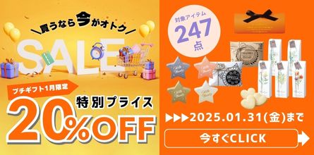 プチギフト20％OFF