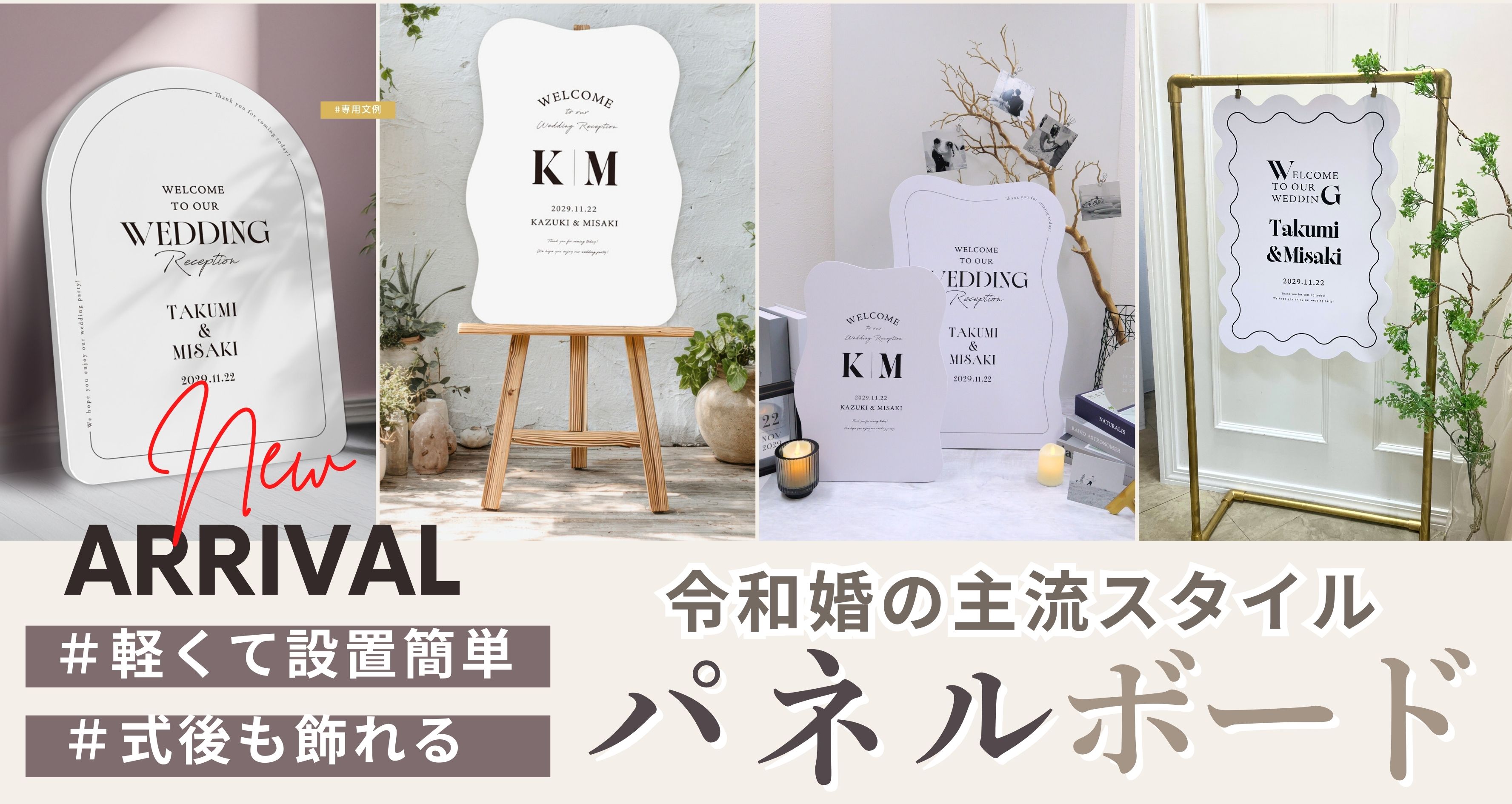 パネルウェルカムボード