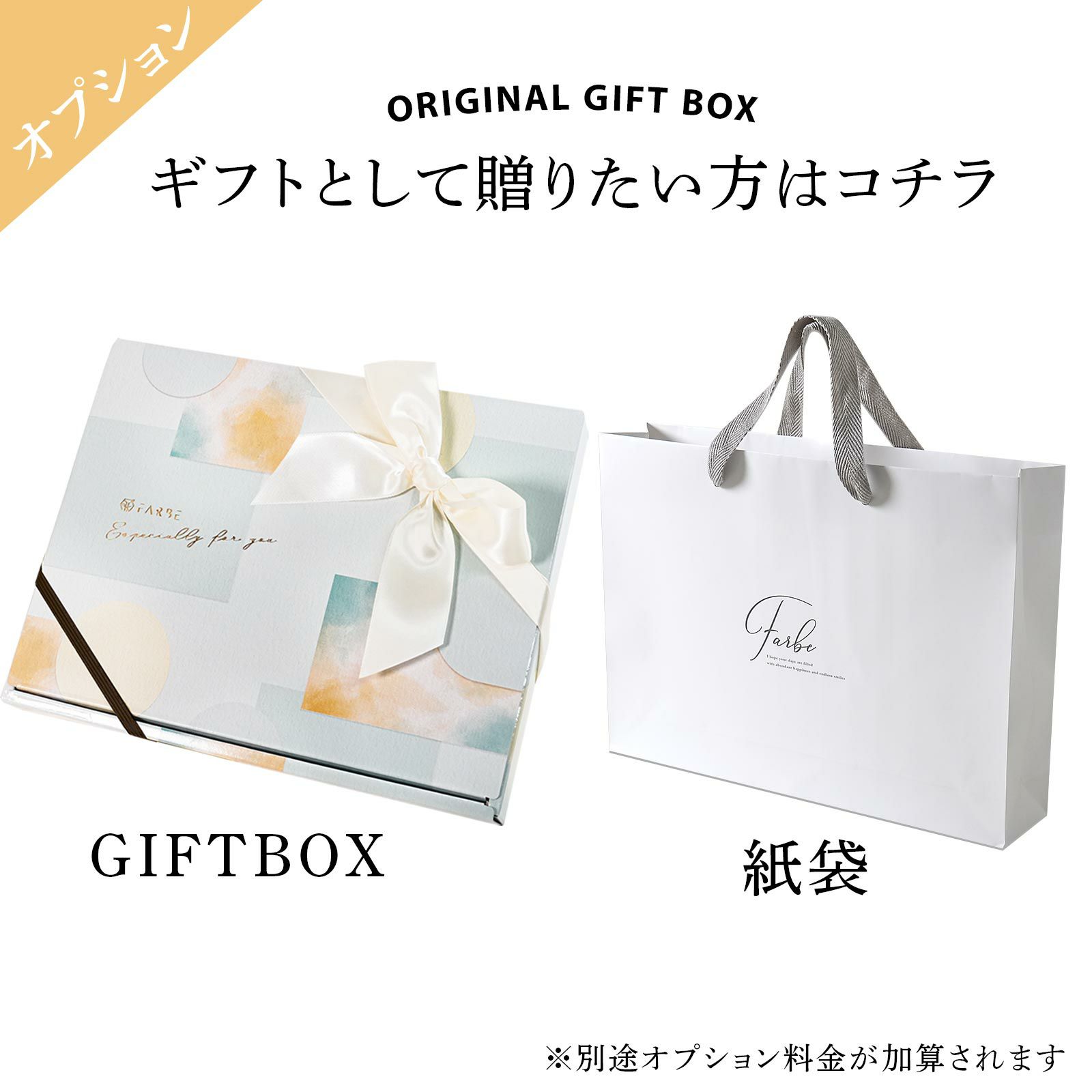 写真時計の両親贈呈品ギフト用のラッピングオプション
