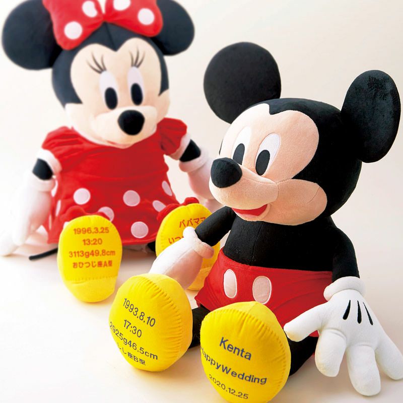 ディズニー ウェイトドール ミッキーマウス 両親へのプレゼント 結婚式アイテムの通販 ファルベ 公式