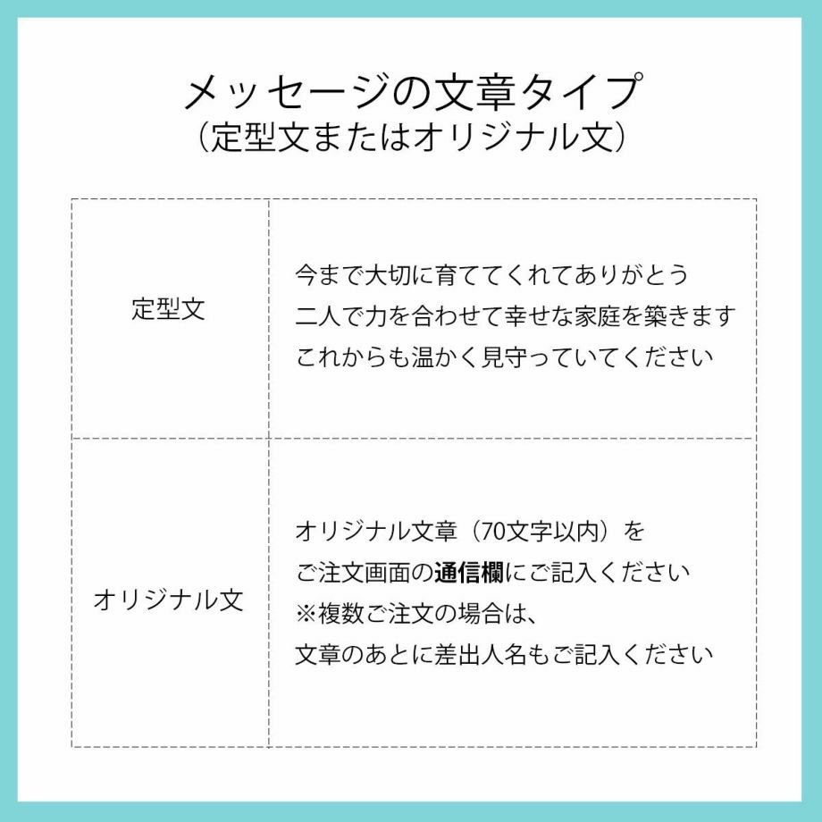 子育て感謝状メッセージの定型文