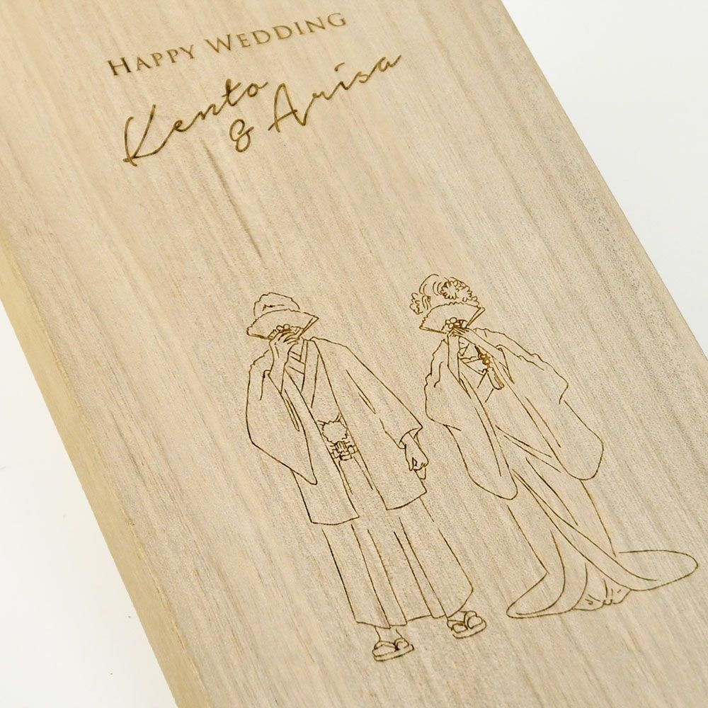 結婚お祝いギフトセット ペア夫婦箸 箸置き Happywedding 和装デザイン 結婚式アイテムの通販 ファルベ 公式