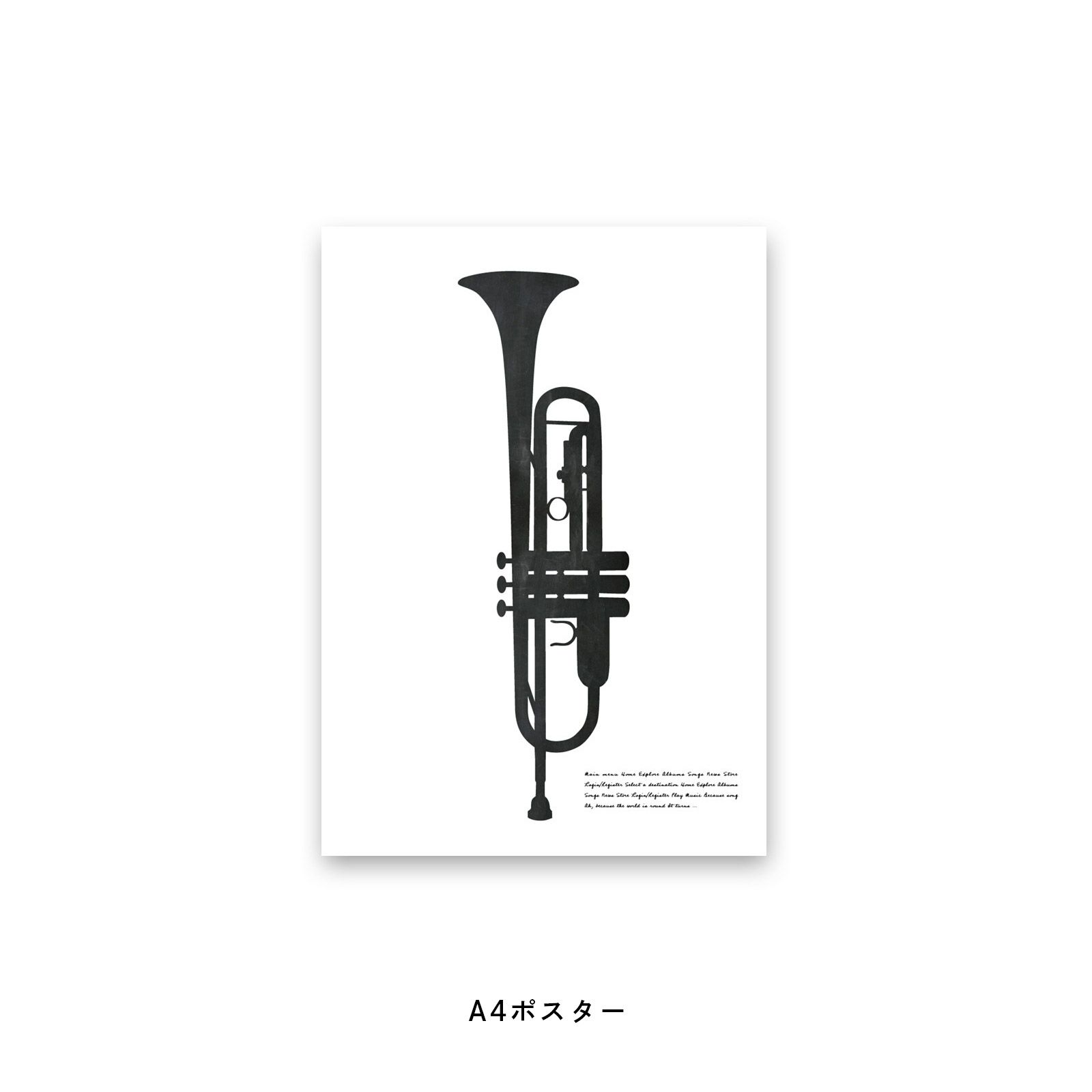 インテリアポスターtrumpet 結婚式アイテムの通販 ファルベ 公式