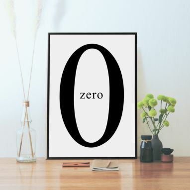 インテリアポスターzero ｜結婚式アイテムの通販｜ファルベ《公式》
