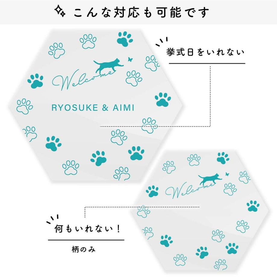  フェイスシールドの名入れはカスタマイズも可能