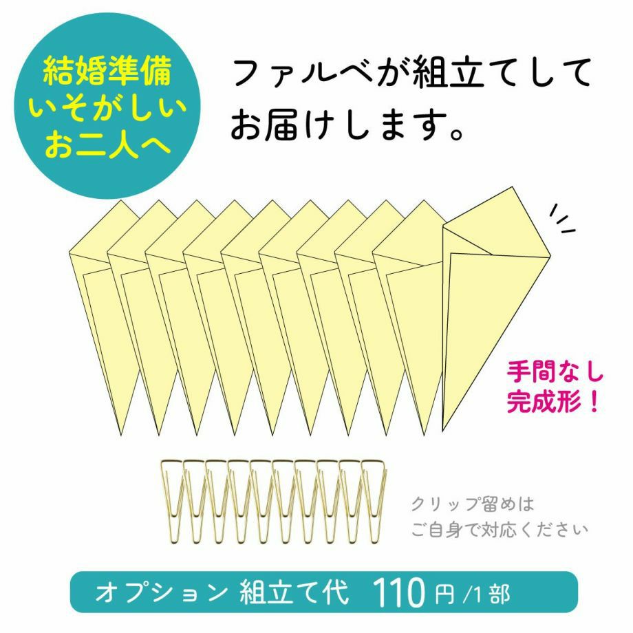 手書きのメッセージカードになる席札メニュー表