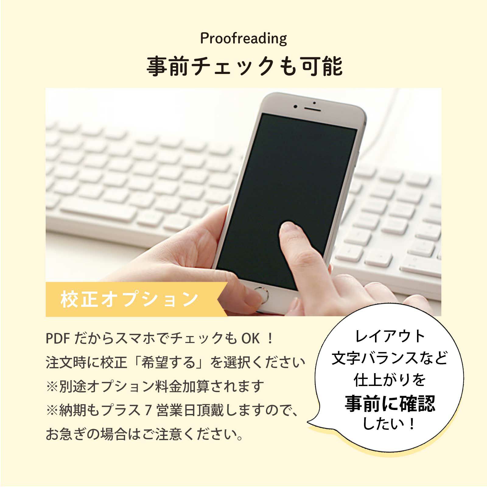 校正オプション追加で事前チェックも可能