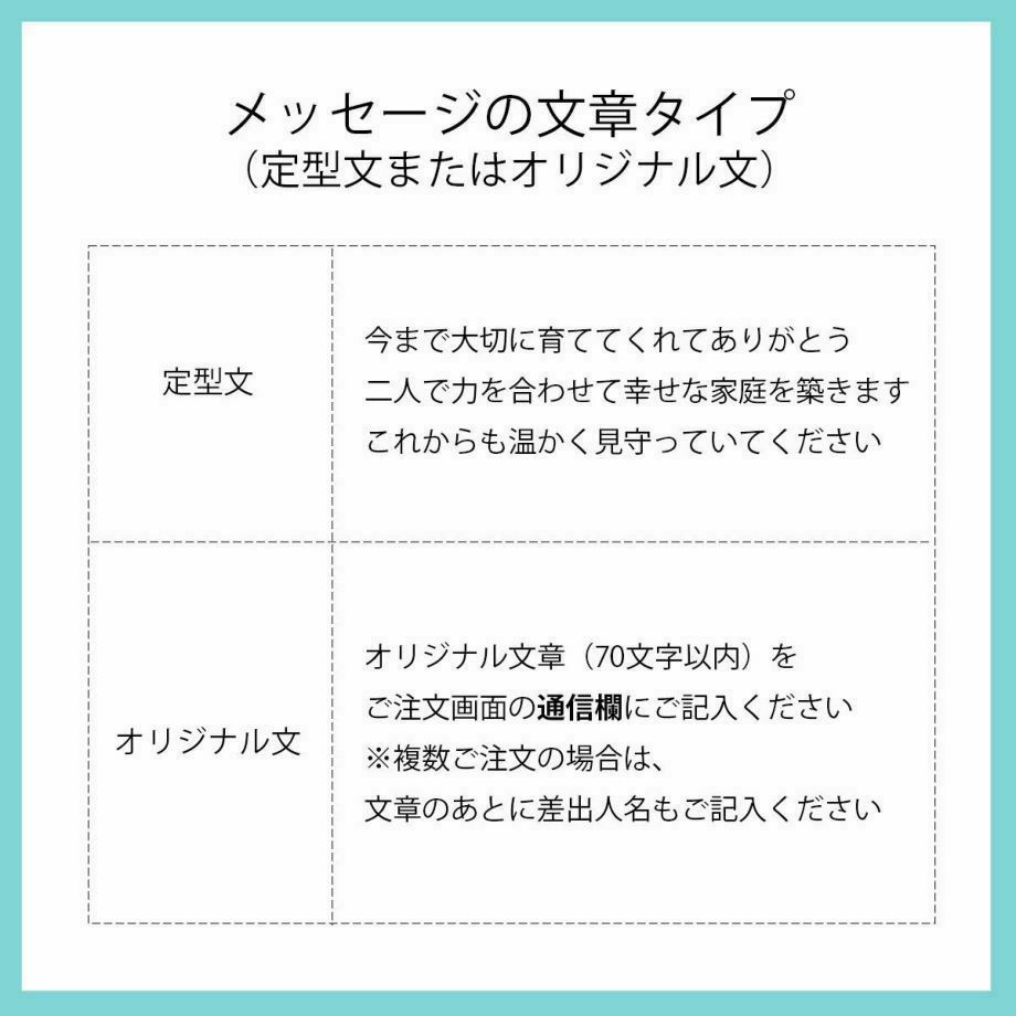 子育て感謝状メッセージの定型文