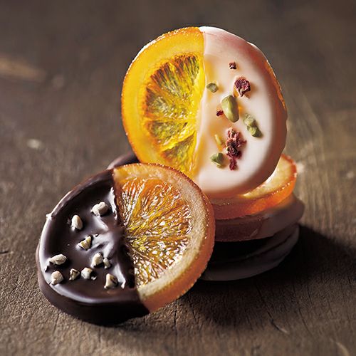 爽やかなオレンジの酸味と優しいチョコの甘みが楽しめるオランジェット