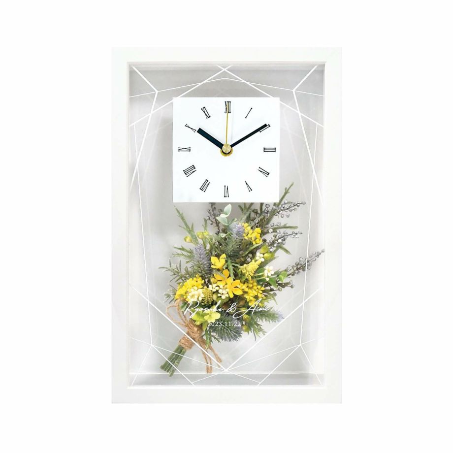 ブーケは5種類からお選びいただけます／イエロー