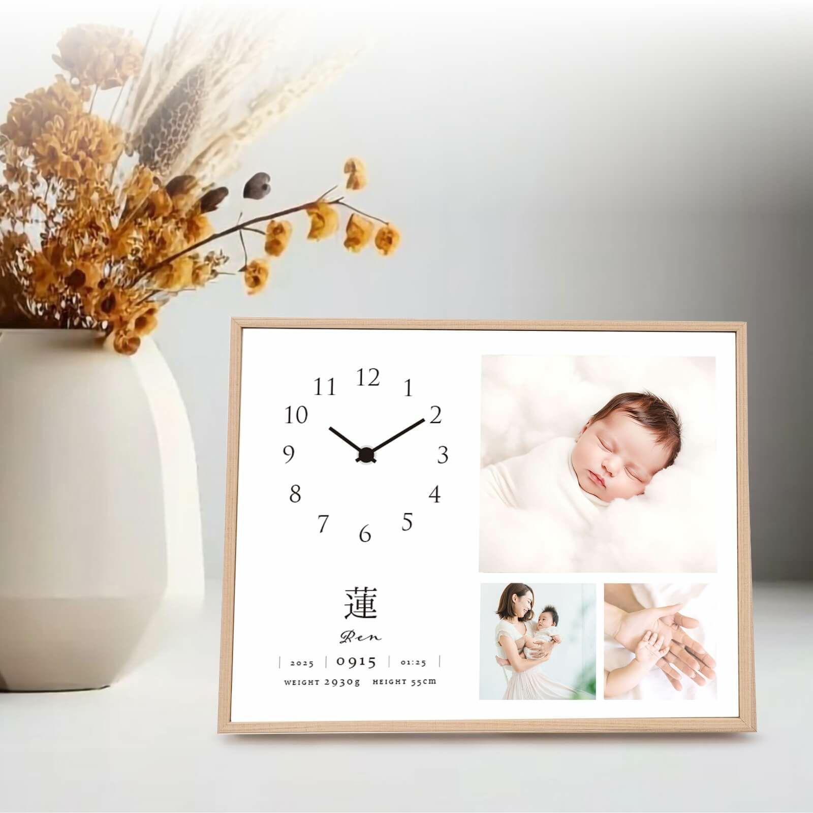 ましかくプリント風デザインいただいたお写真を使ってデザイナーがレイアウト