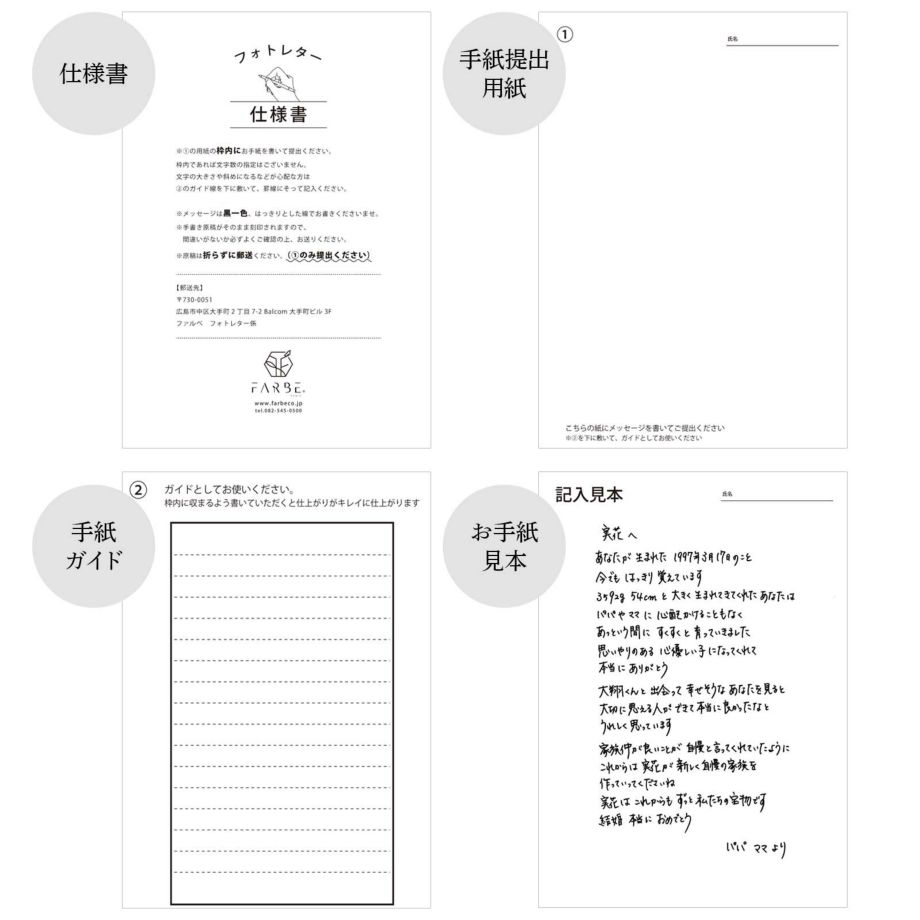 仕様書、手書きフォーマットをダウンロードしてください