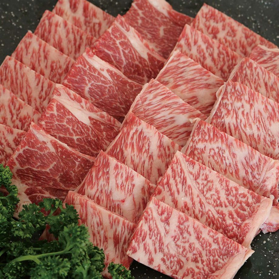 肉、脂の旨みを存分に引き出した焼き肉用牛肉