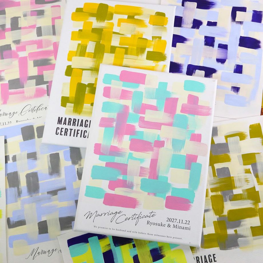 「ふたりの物語」　F3 2枚セット　テクスチャーアート　結婚祝い　記念日ギフト ふたりの物語」 F3 2枚セット テクスチャーアート 結婚祝い 記念日