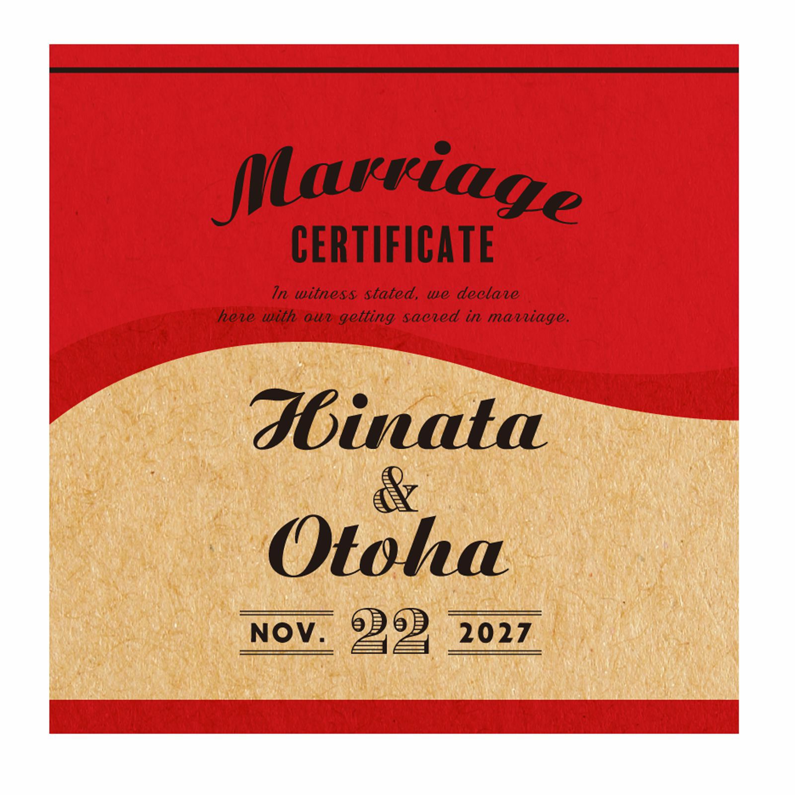 レコードジャケットケース正面