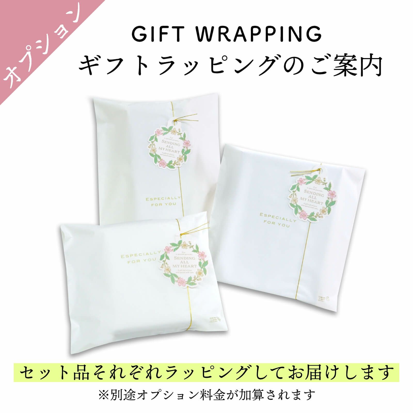 ギフトラッピングのご案内について