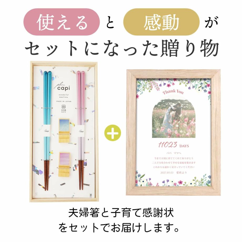 使えると感動がセットになった贈り物