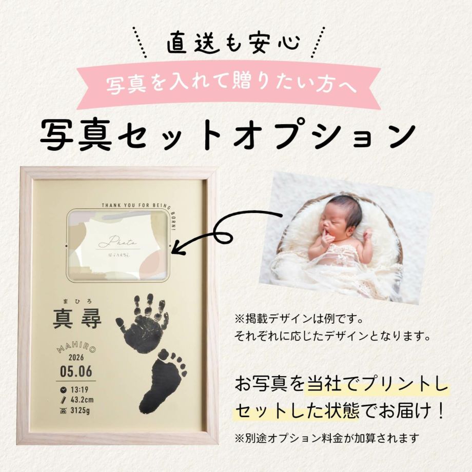 写真セットオプションのご案内