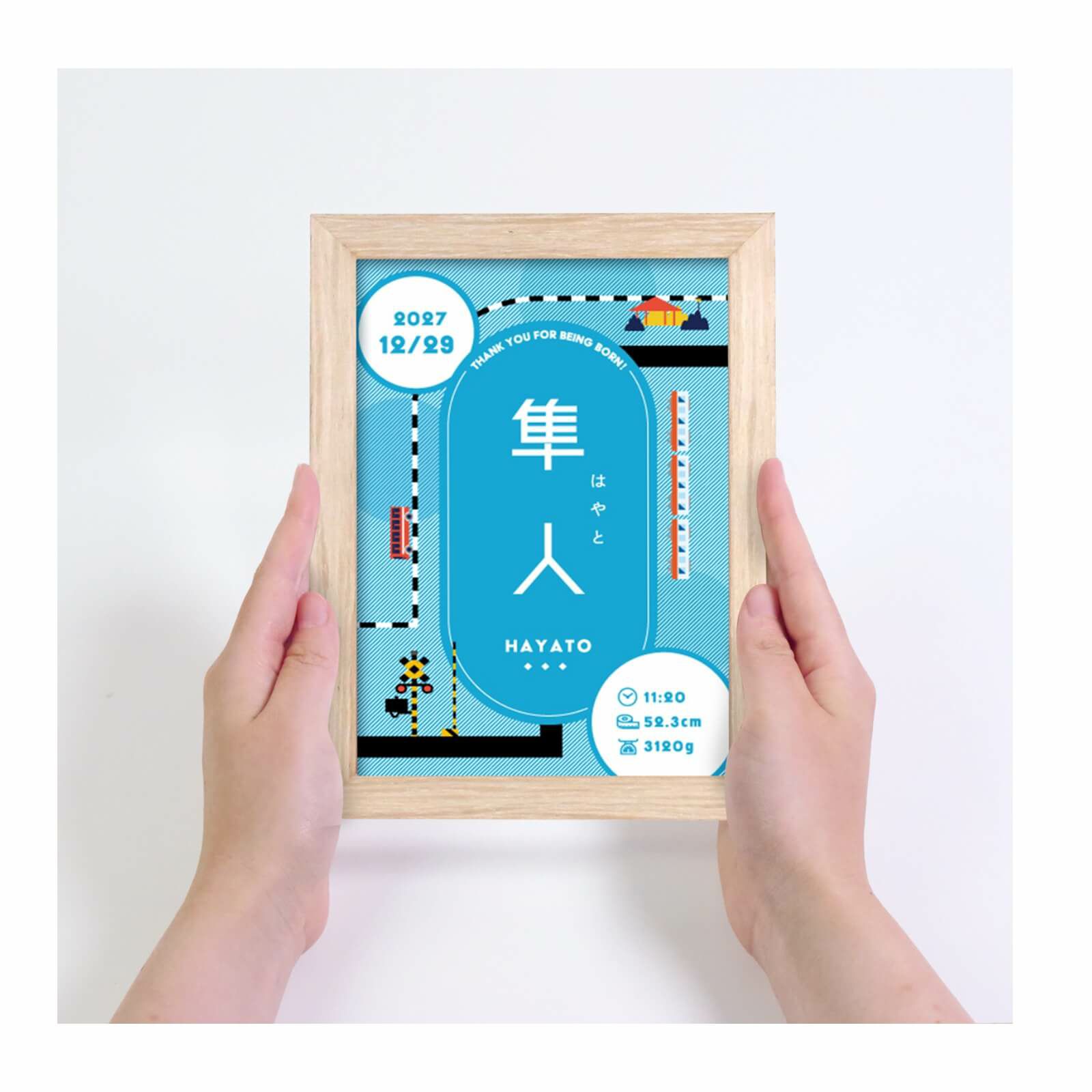 コンパクトサイズでお好きな場所に飾って楽しめるデザイン