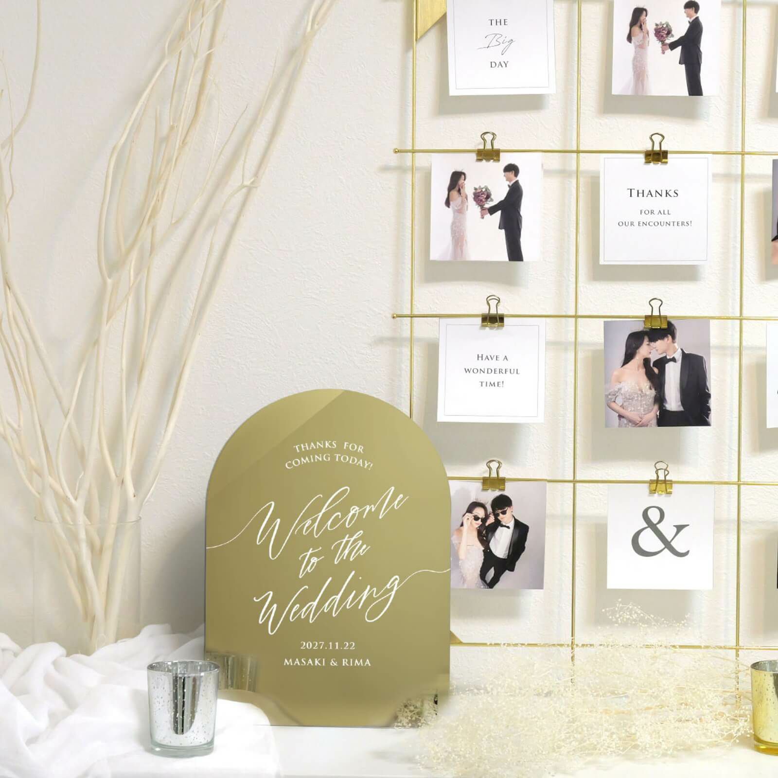 ウェルカムスペースのちょい足しモチーフとして