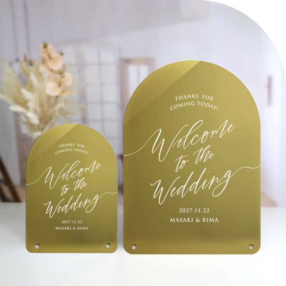 どちらも挙式後飾りやすい