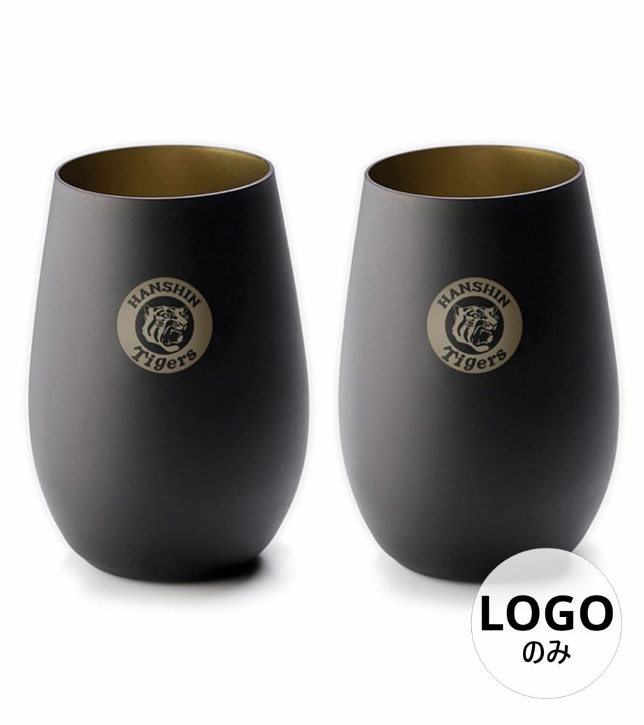 阪神タイガース猛虎ロゴのみ彫刻したタンブラー