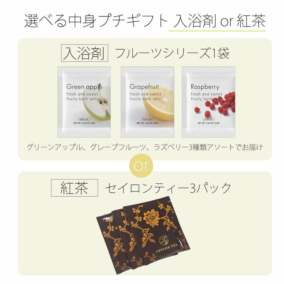 プチギフトの中身について